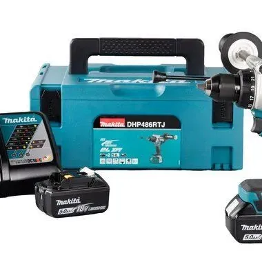MAKITA ΚΡΟΥΣΤΙΚΟ ΔΡΑΠΑΝΟΚΑΤΣΑΒΙΔΟ 18V 130Nm BL DHP486RTJ