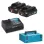 MAKITA Battery Kit 12Vmax/2.0Ah (x2) ΜΕ ΤΑΧΥΦΟΡΤΙΣΤΗ 197658-5