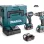 MAKITA Κρουστικό Δραπανοκατσάβιδο 18V DHP484 Παλμικό Κατσαβίδι DTD153 με 3 μπαταρίες 18V/5.0A σε Makpac DLX2180TJ1