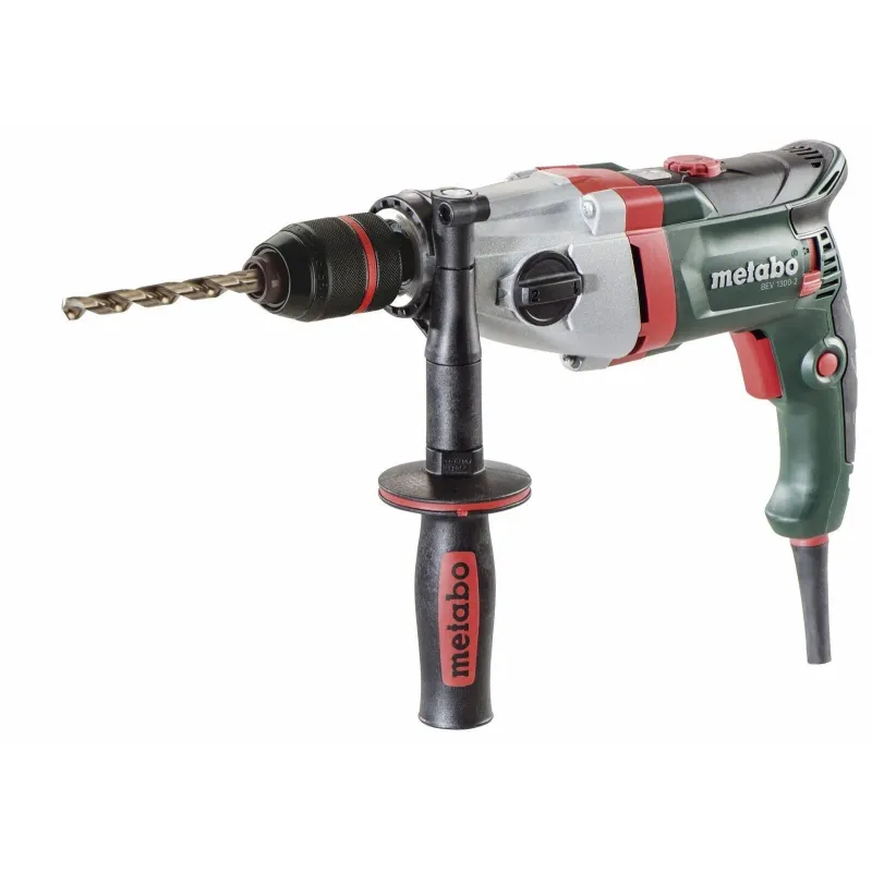 Metabo BEV 1300-2 1300 Watt Ηλεκτρικό Κρουστικό Δράπανο 2 ταχυτήτων 6.00574.81