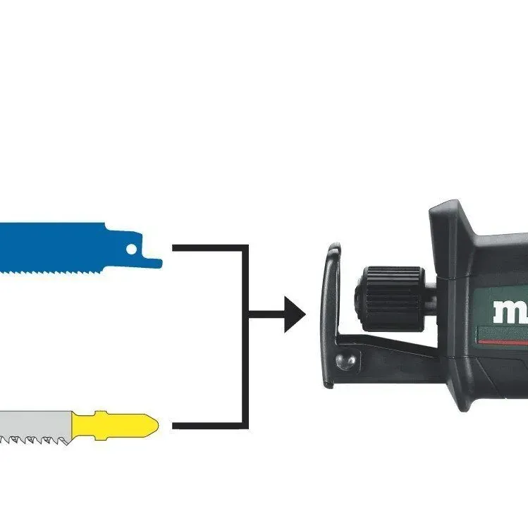 Metabo 12 Volt Σπαθοσέγα Μπαταρίας PowerMaxx SSE 12 BL Μονο Σωμα 6.02322.89