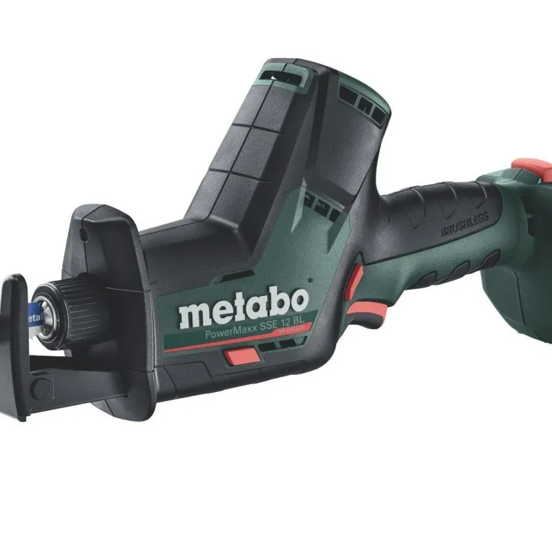 Metabo 12 Volt Σπαθοσέγα Μπαταρίας PowerMaxx SSE 12 BL Μονο Σωμα 6.02322.89