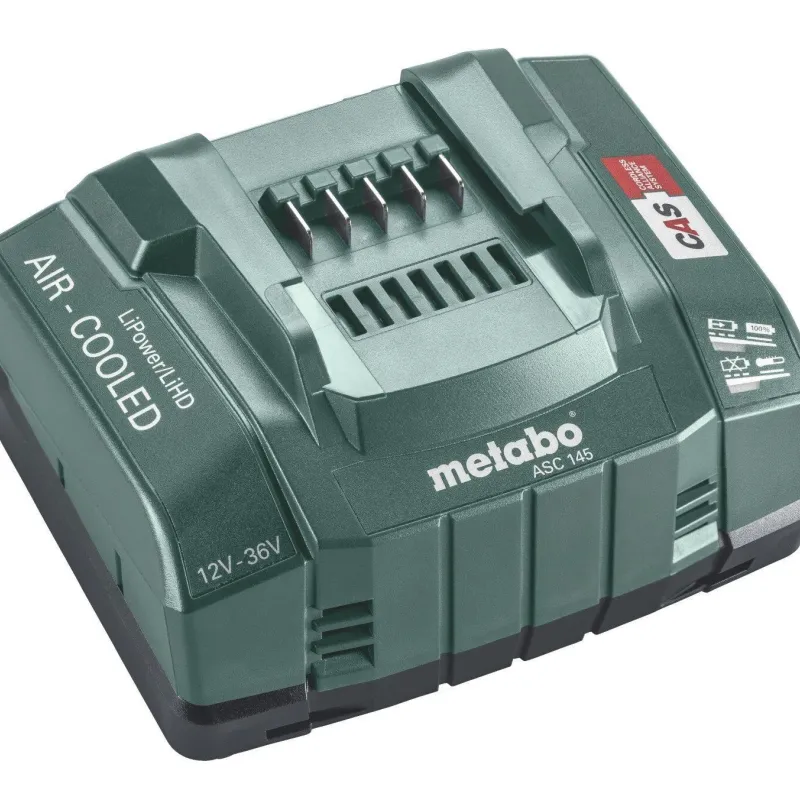 Metabo Ταχυφορτιστής ASC 145 12-36V AIR COOLED EU 627378000