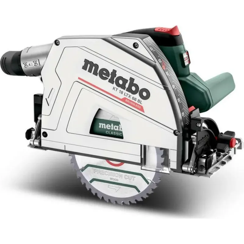 Metabo 18 Volt Δισκοπρίονο Βυθιζόμενο Μπαταρίας KT 18 LTX 66 BL 601866840