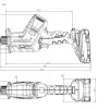 Metabo 18 Volt Σπαθοσέγα Μπαταρίας SSE 18 LTX BL Compact  SOLO 602366850