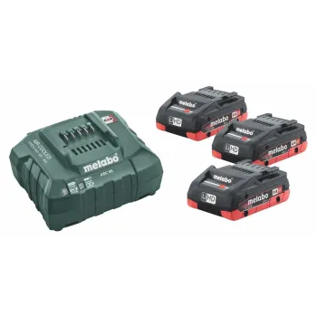 METABO Σετ Φόρτισης 18V 3 x LiHD 4.0 Ah 685132000