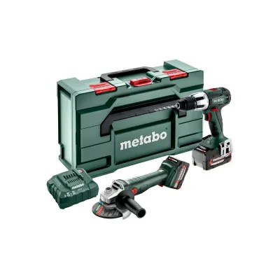Metabo 18 Volt Combo Set Μπαταρίας 2.4.2 SB 18 LT + W 18 L 9-125 Quick 685207510