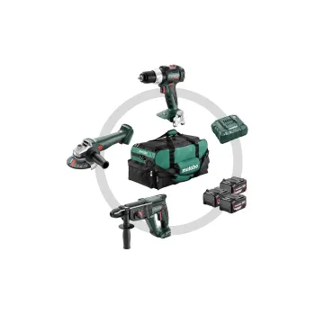 METABO 18 V Combo Set Μπαταρίας 3.1 SB 18 LT BL + W 18 L 9-125 Quick + KH 18 LTX 24 685212000
