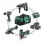 METABO 18 Volt Combo Set Μπαταρίας 4.3 SB 18 LT BL + W 18 L 9-125 Quick + KH 18 LTX 24 + STA 18 LTX 100 685214000
