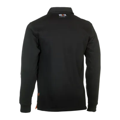 Troja Polo Long Sleeves BLACK