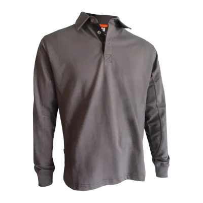 Troja Polo Long Sleeves GREY
