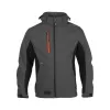 Trystan soft shell jacket ANTHRACITE/BLACK XXL