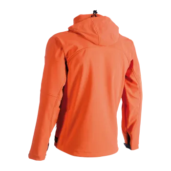 Poseidon soft shell jacket ORANGE