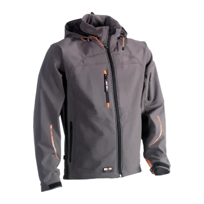 Poseidon soft shell jacket GREY