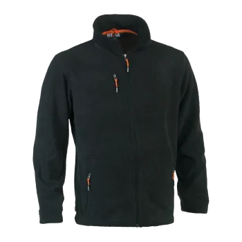 Ilias fleece jacket ANTHRACITE