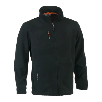 Ilias fleece jacket ANTHRACITE