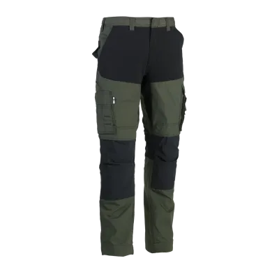 Hector trousers DARK KHAKI/BLACK
