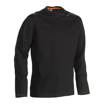 Noet t-shirt long sleeves BLACK