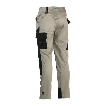 Capua trousers BEIGE/BLACK
