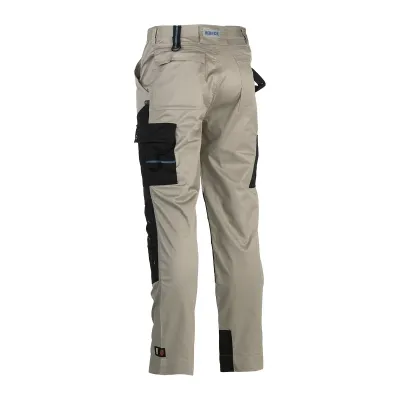 Capua trousers BEIGE/BLACK
