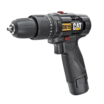 CAT Set Δραπανοκατσάβιδο κρουστικό li-ion 12v 1x2ah dx15