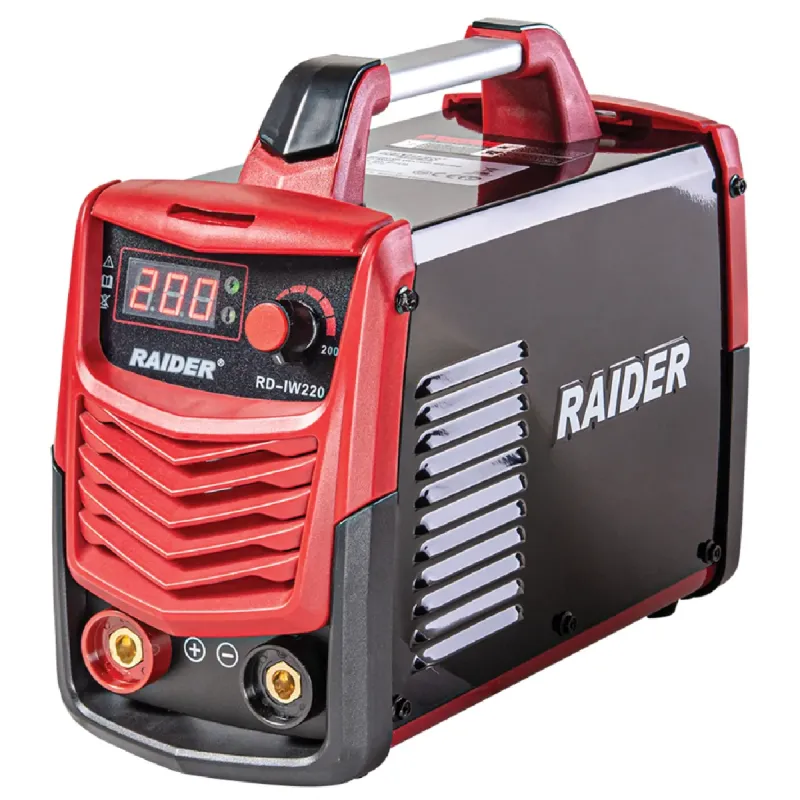 RAIDER Ηλεκτροσυγκόλληση inverter RD-IW220 200A 077214