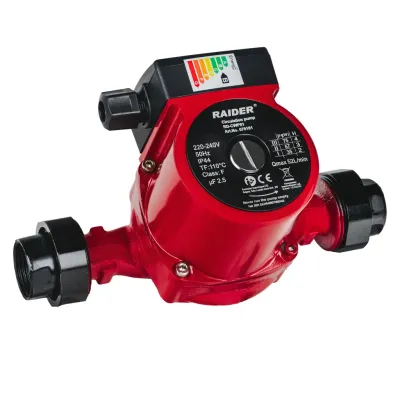 RAIDER Αντλία κυκλοφορίας 75W 52L/min 4m 110°C RD-CWP81 070181