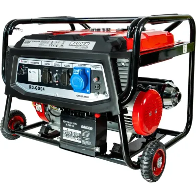 RAIDER Γεννήτρια βενζίνης τετράχρονη 5.5kVA RD-GG04 090101