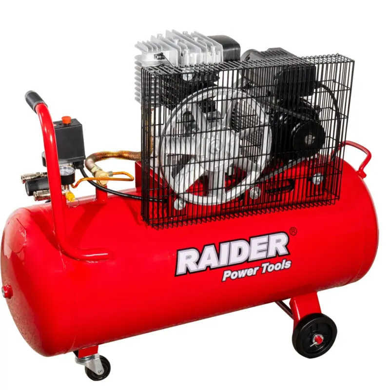 RAIDER Αεροσυμπιεστής 100L RD-AC18 1.8kW 120118