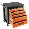 NEO TOOLS Εργαλειοφορέας 5 συρταριών με 117 εργαλεία 84-214-6