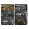 NEO TOOLS Εργαλειοφορέας 5 συρταριών με 117 εργαλεία 84-214-6