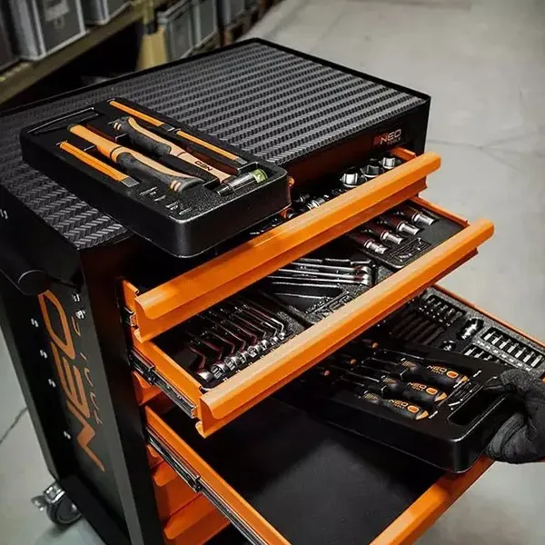 NEO TOOLS Εργαλειοφορέας 7 συρταριών με 176 εργαλεία 84-222-12