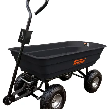 Turbo Καρότσι τρόλεϊ 1195x1055x590/1085mm 125lt 400kg CAR150