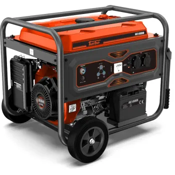 TURBO Γεννήτρια βενζίνης 8300W 18,0Hp 10kVA τροχήλατη GE10000