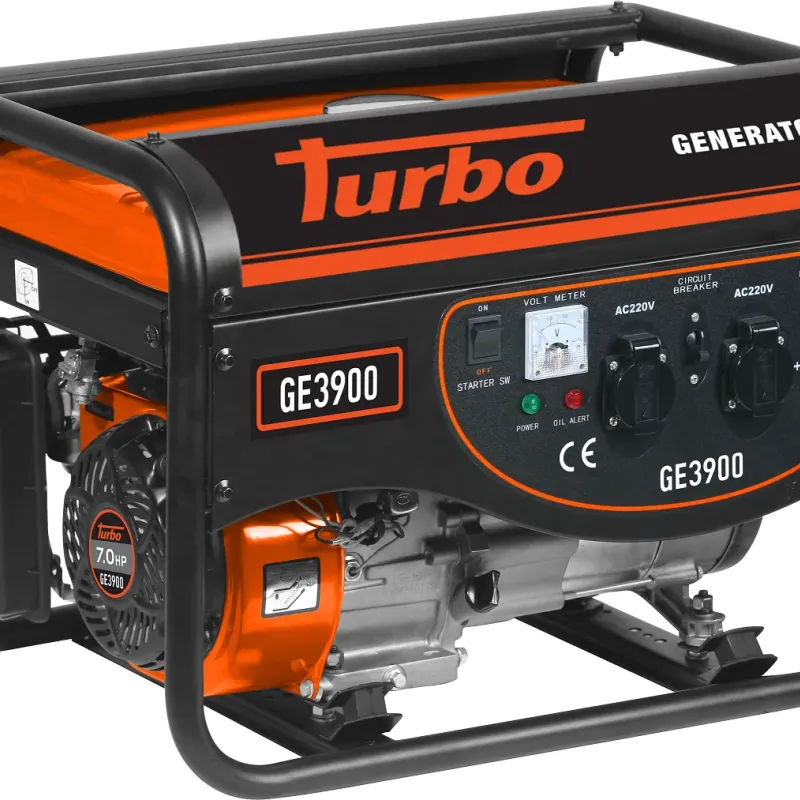 TURBO Γεννήτρια βενζίνης 3000W 7,0Hp 3,5kVA GE3900