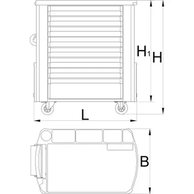 UNIOR Εργαλειοφορέας EUROPLUS 920PLUS1 - 617100	