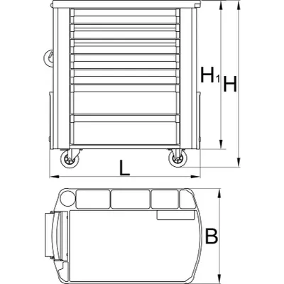 UNIOR Εργαλειοφορέας EUROPLUS 920PLUS2 617101