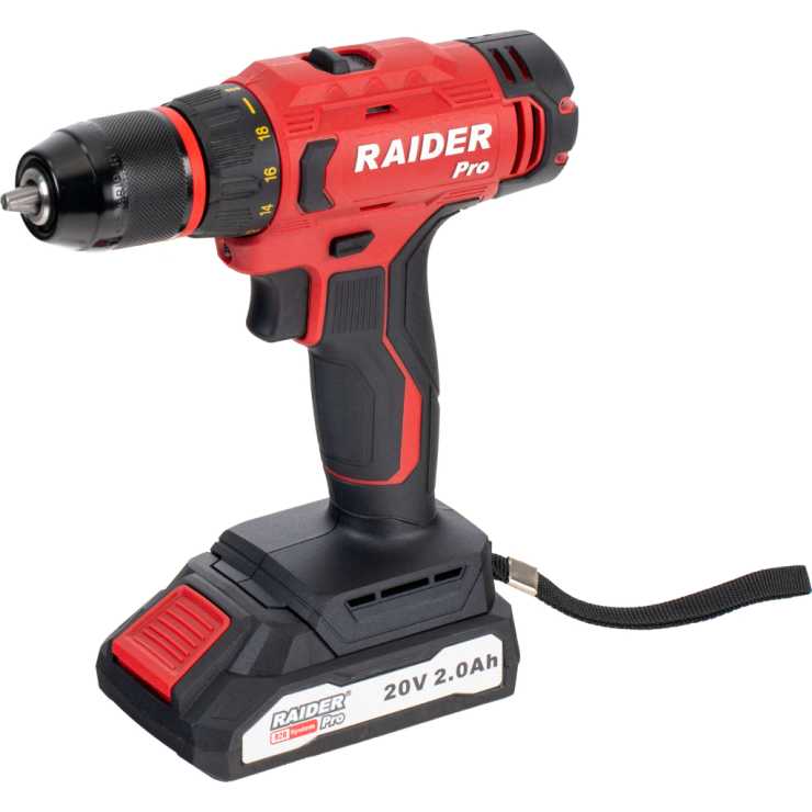 RAIDER R20 Set Δραπανοκατσάβιδο 13mm 50Nm 2Ah RDP-PCDI20 030236