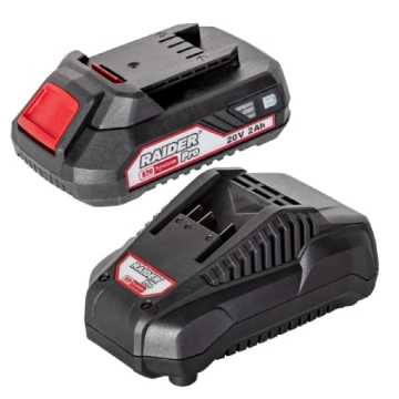 RAIDER R20 Φορτιστής & μπαταρία Li-ion 20V 2Ah/1h RDP-R20 032120