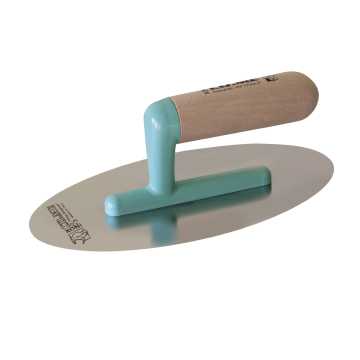 COME Σπάτουλα τεχνοτροπίας οβάλ inox 240x100x0,3mm 310FXOV