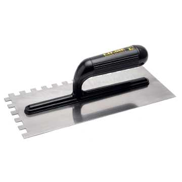 COME Σπάτουλα κόλλας πλαστική λαβή 8Χ8 280x120x0,6mm 320PL-C