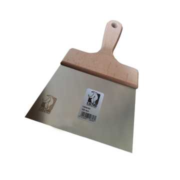 COME Σπατουλάδορος inox ξύλινη λαβή 180mm 108IN180