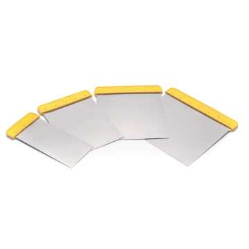 COME Ατσαλίνες inox σετ 4τεμ 50+80+100+120mm 112IN000