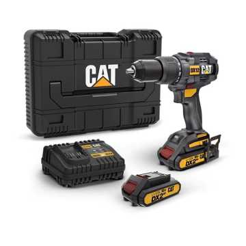 CAT Set Δραπανοκατσάβιδο κρουστικό Li-ion 18V 2x2Ah DX12 CAT Set Δραπανοκατσάβιδο κρουστικό Li-ion 18V 2x2Ah DX12