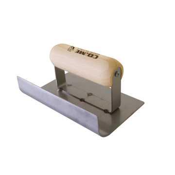 COME Σπάτουλα διαμόρφωσης αρμών inox 150x100+40x1,5mm 299150