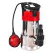 RAIDER Αντλία υποβρύχια ακαθάρτων inox RD-WP65 1100W 1"max 333L/min 9m 070172