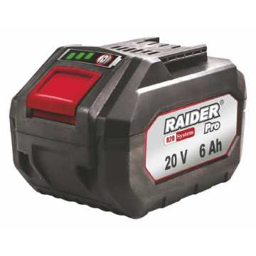 RAIDER R20 Μπαταρία 20V με χωρητικότητα 6Ah Li-ion RDP-R20 131161