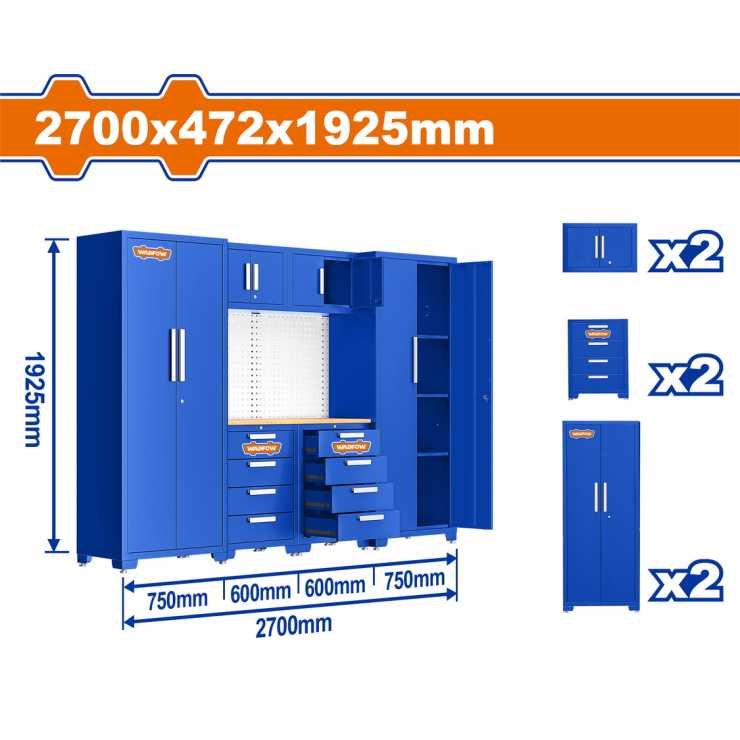 WADFOW ΣΕΤ ΑΡΘΡΩΤΕΣ ΝΤΟΥΛΑΠΕΣ ΣΥΝΕΡΓΕΙΟΥ 6ΤΕΜ (WCS3A06)