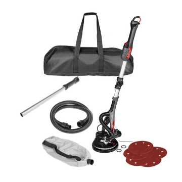 GRAPHITE Τριβείο τοίχου 800W τηλεσκοπικό με LED και σάκο συλλογής 59G265