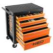 NEO TOOLS Εργαλειοφορέας 5 συρταριών με 117 εργαλεία 84-214-6